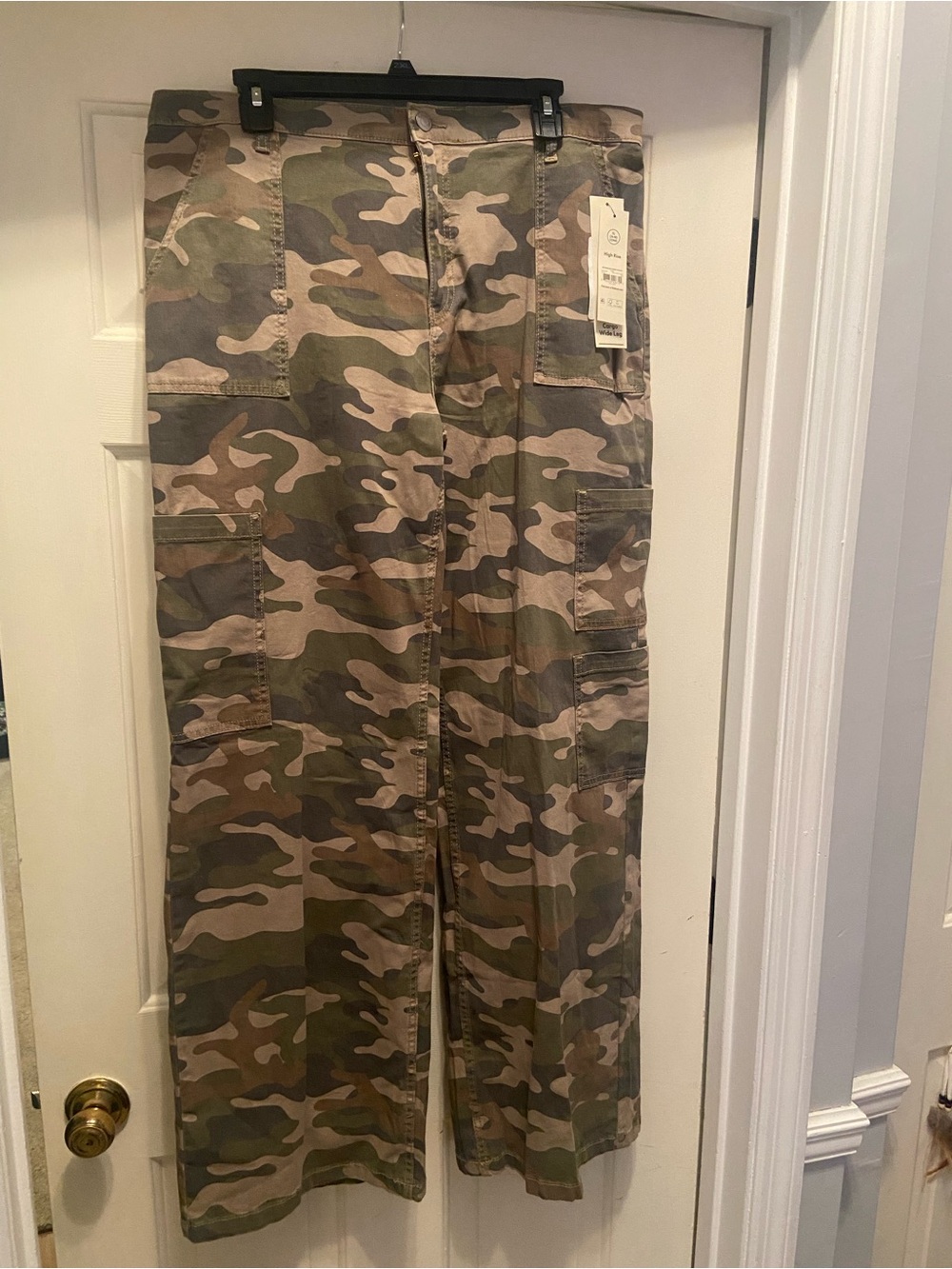 16 18 XL Pants Tall NWT Camouflage Cargo Camo